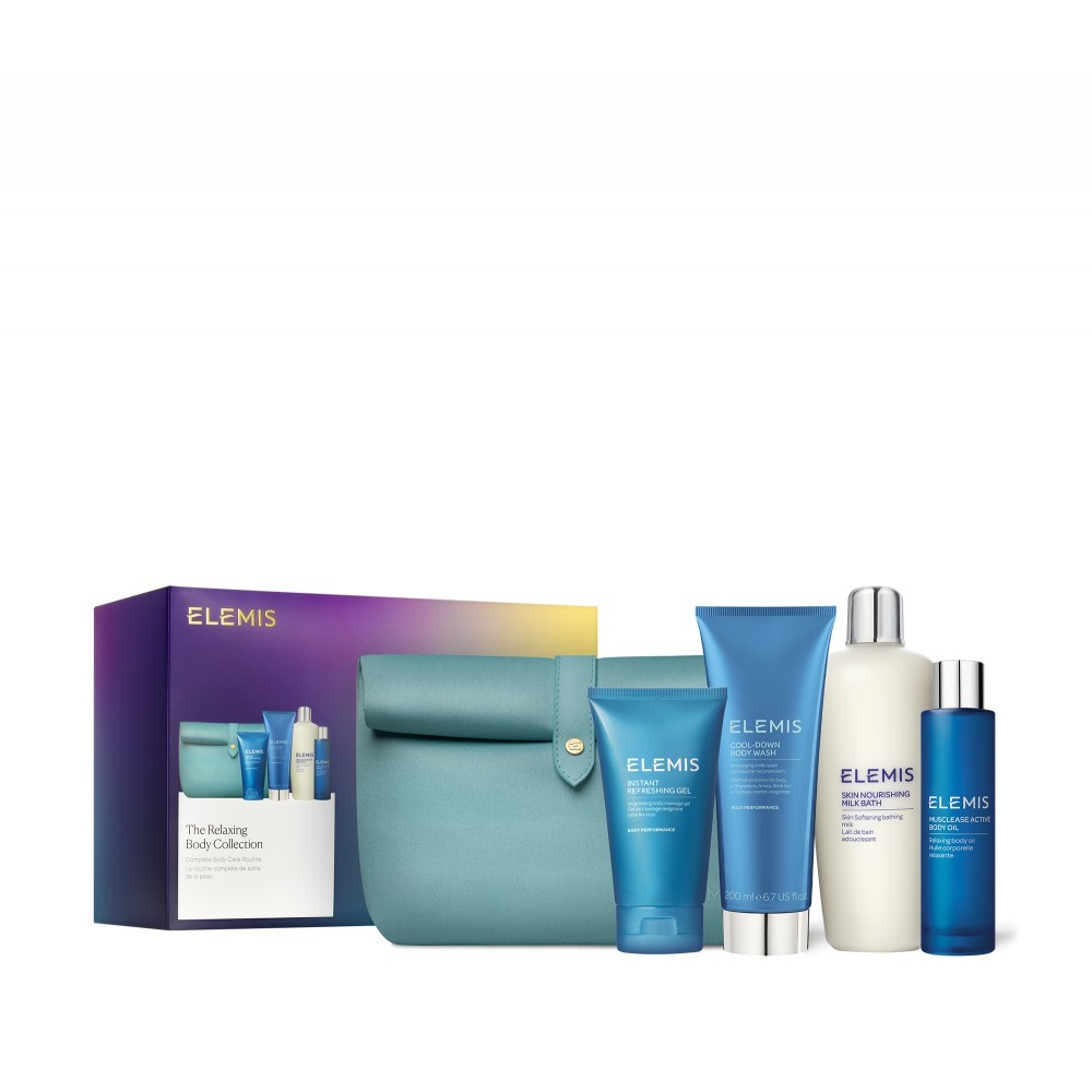 Подарункова колекція для розслаблення тіла Elemis Kit: The Relaxing Body Collection 400 мл + 200 мл + 150 мл + 100 мл + 1 шт — фото №2