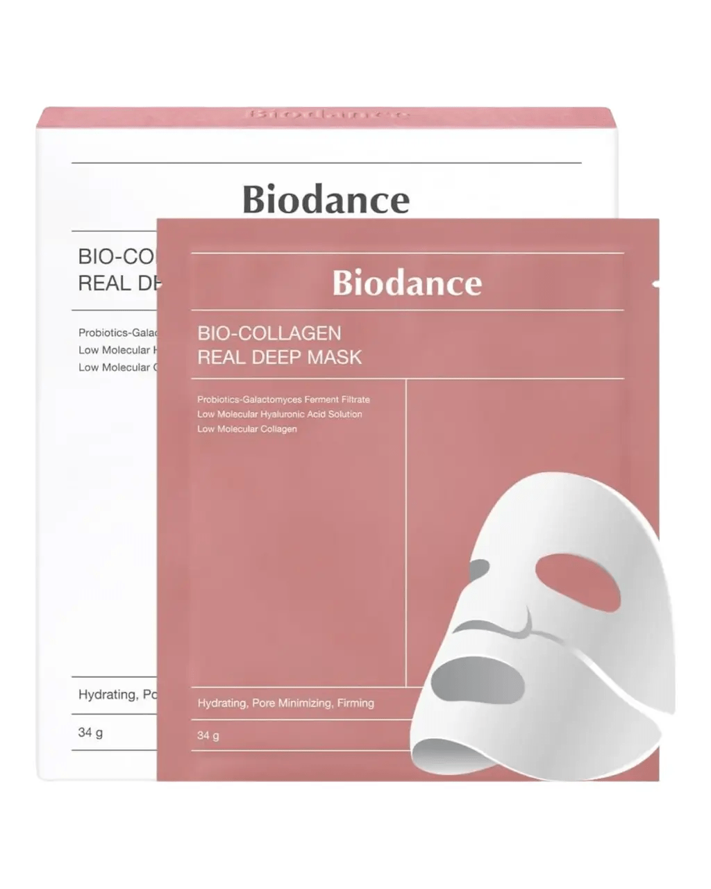 Гідрогелева маска з колагеном Biodance Bio Collagen Real Deep Mask Sheet 34 г — фото №1