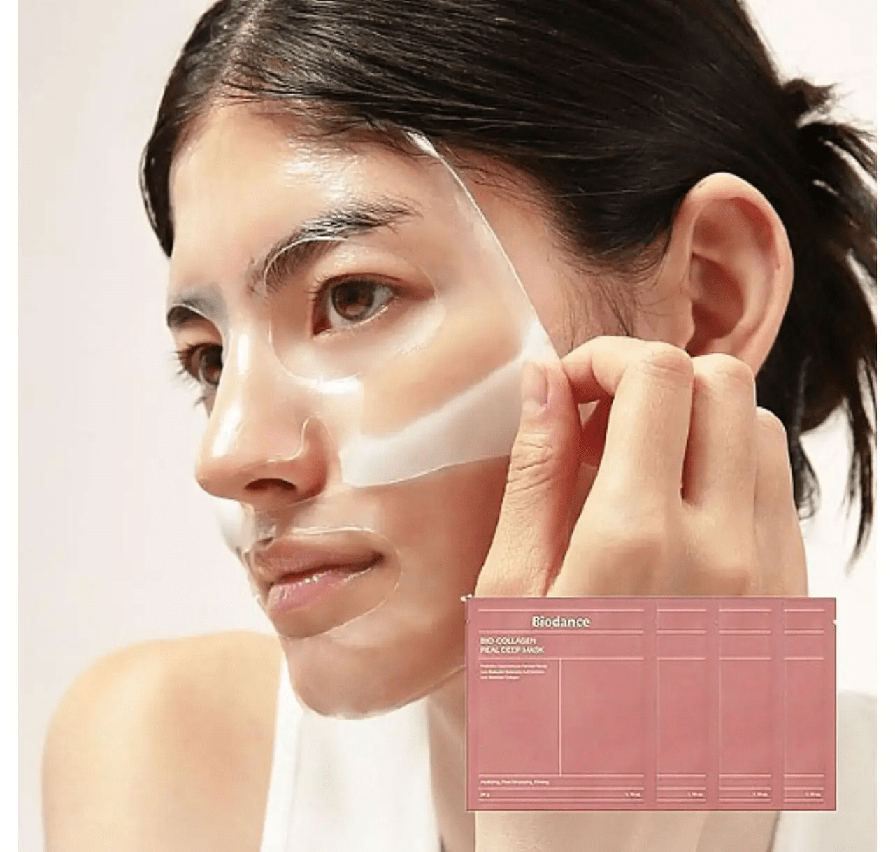 Гидрогелевая маска с коллагеном Biodance Bio Collagen Real Deep Mask Sheet 34 г — фото №5