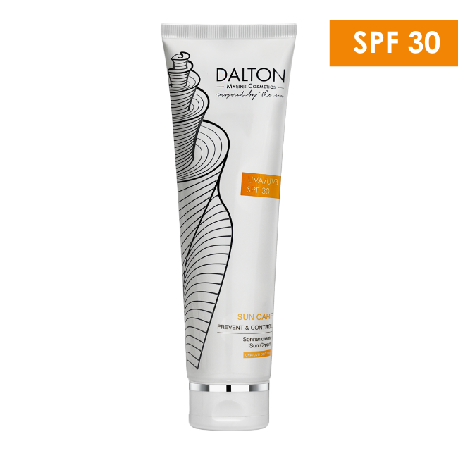 Легкий солнцезащитный крем SPF 30 SUN CARE PREVENT&CONTROL Fast-Absorbing Sun Cream Dalton 150 мл — фото №1