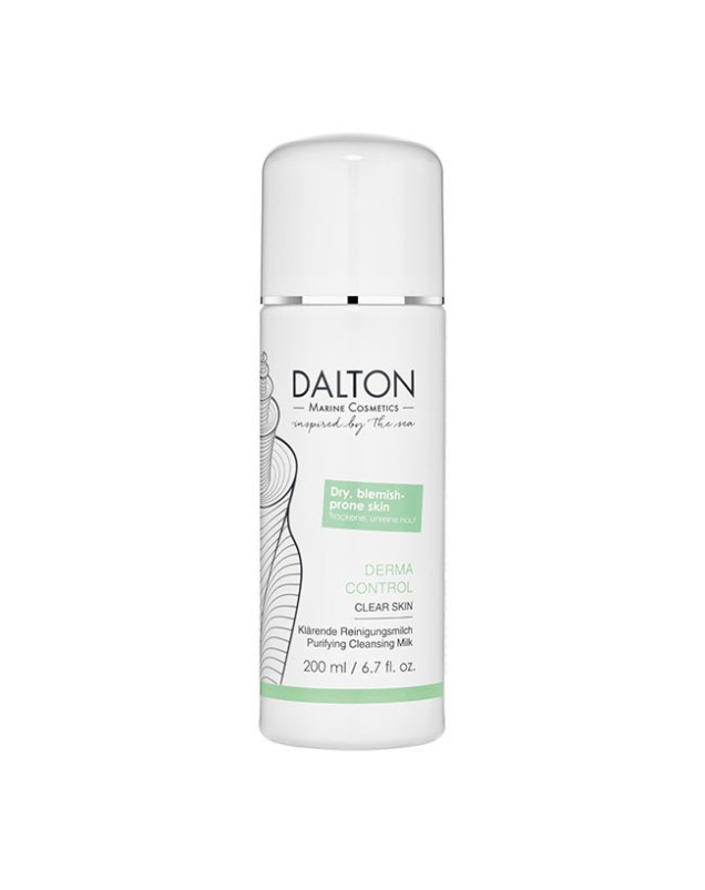 Очищающее молочко для сухой кожи лица, склонной к акне Purifying Cleansing Milk Derma Control Dalton 200 мл — фото №1