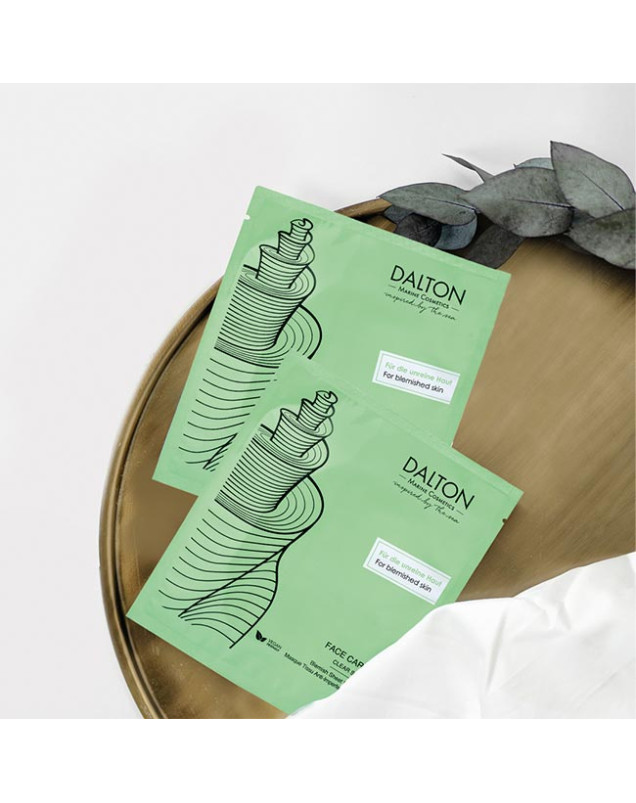 Тканинна маска проти недосконалостей шкіри Face Care Anti-Blemish Sheet Mask Dalton 1 шт — фото №3