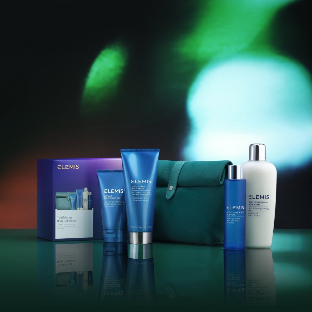 Подарункова колекція для розслаблення тіла Elemis Kit: The Relaxing Body Collection 400 мл + 200 мл + 150 мл + 100 мл + 1 шт — фото №3