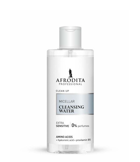 Міцелярна вода Clean Up Micellar cleansing water Afrodita 320 мл — фото №1