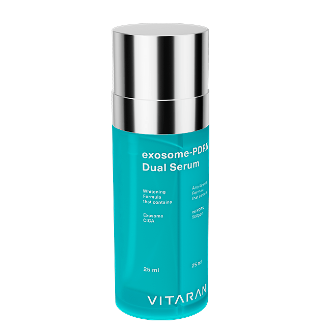 Подвійна сироватка з екзосомами та ПДРН VITARAN Exosome-PDRN Dual Serum 50 мл — фото №3