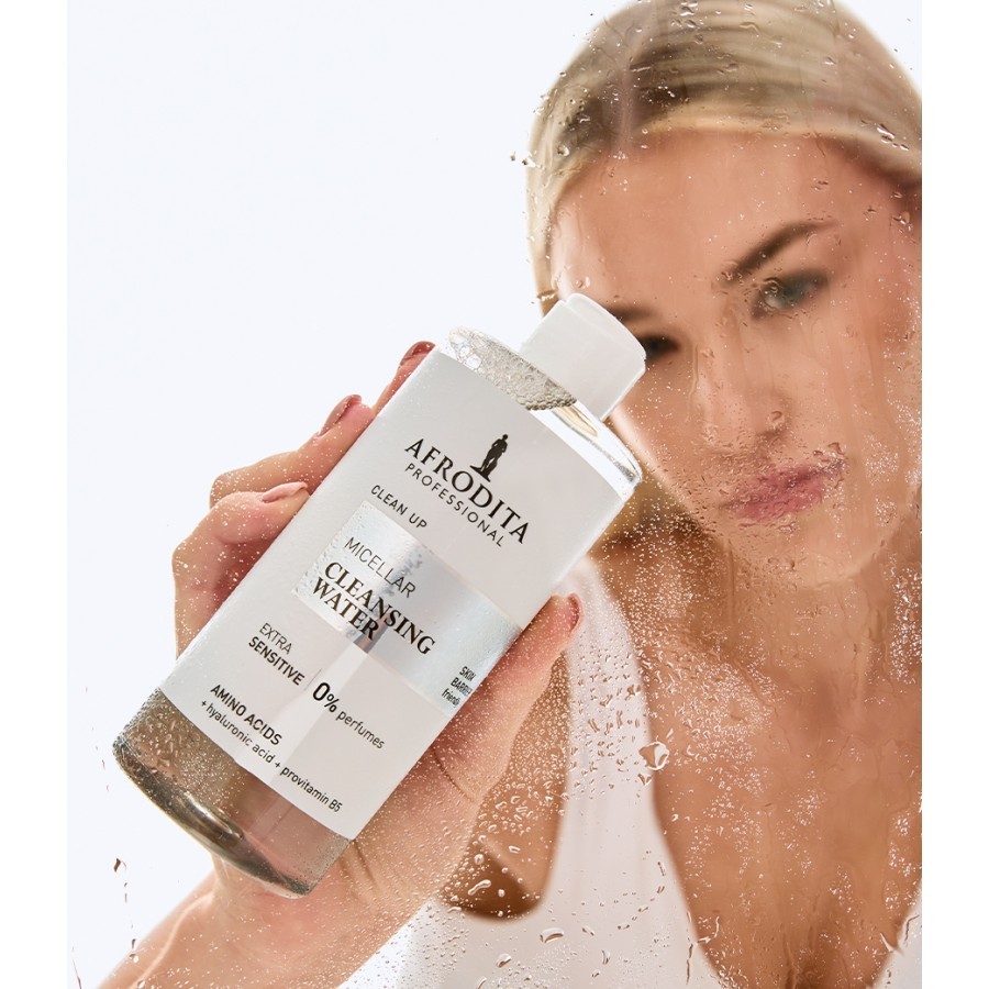 Міцелярна вода Clean Up Micellar cleansing water Afrodita 320 мл — фото №3