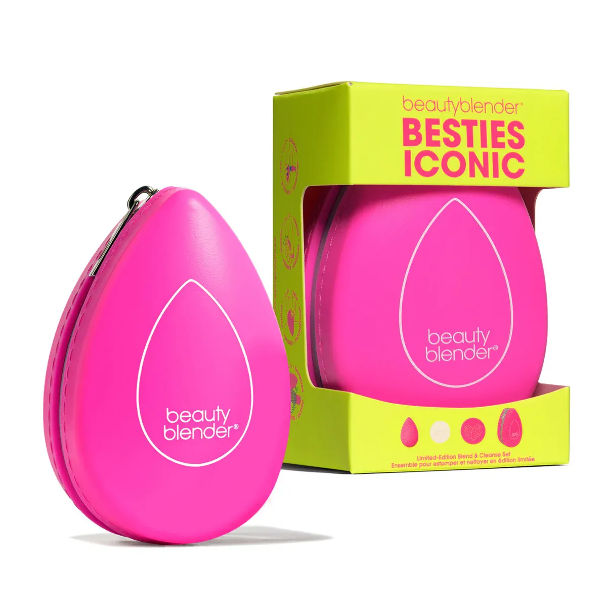 Лимитированный набор 4в1 Beautyblender Besties Iconic Blend&Cleanse Starter Set 1 уп — фото №2